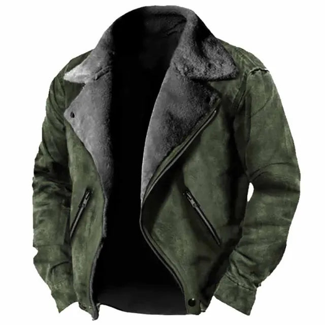 Herren Winterjacke aus Echtem Premium-Leder