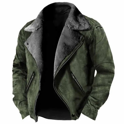 Herren Winterjacke aus Echtem Premium-Leder