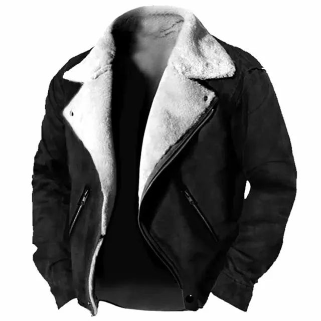 Herren Winterjacke aus Echtem Premium-Leder