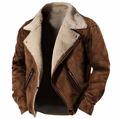 Herren Winterjacke aus Echtem Premium-Leder