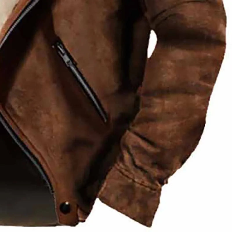 Herren Winterjacke aus Echtem Premium-Leder