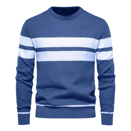 Herren Klassischer Pullover aus Baumwollmischung