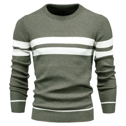 Herren Klassischer Pullover aus Baumwollmischung