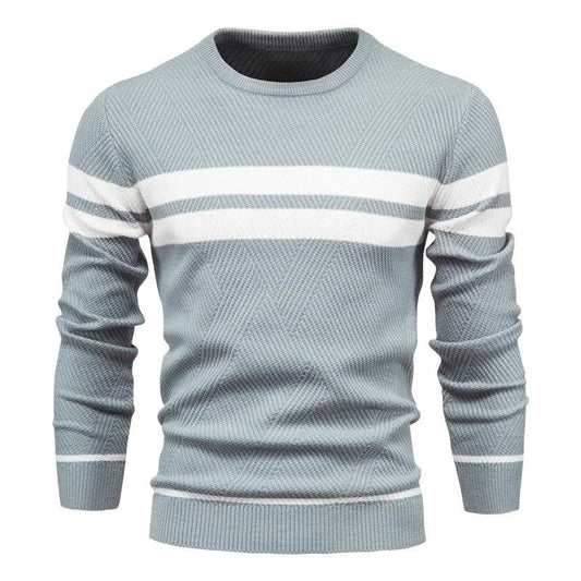 Herren Klassischer Pullover aus Baumwollmischung