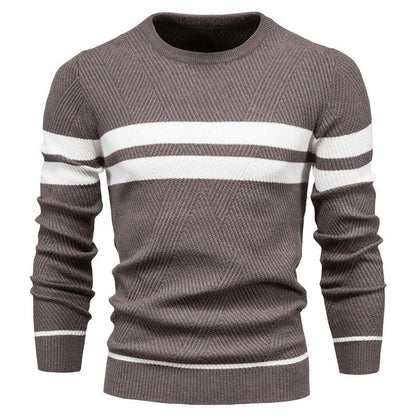 Herren Klassischer Pullover aus Baumwollmischung