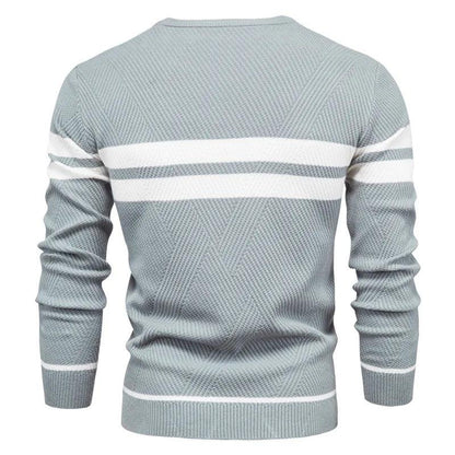 Herren Klassischer Pullover aus Baumwollmischung