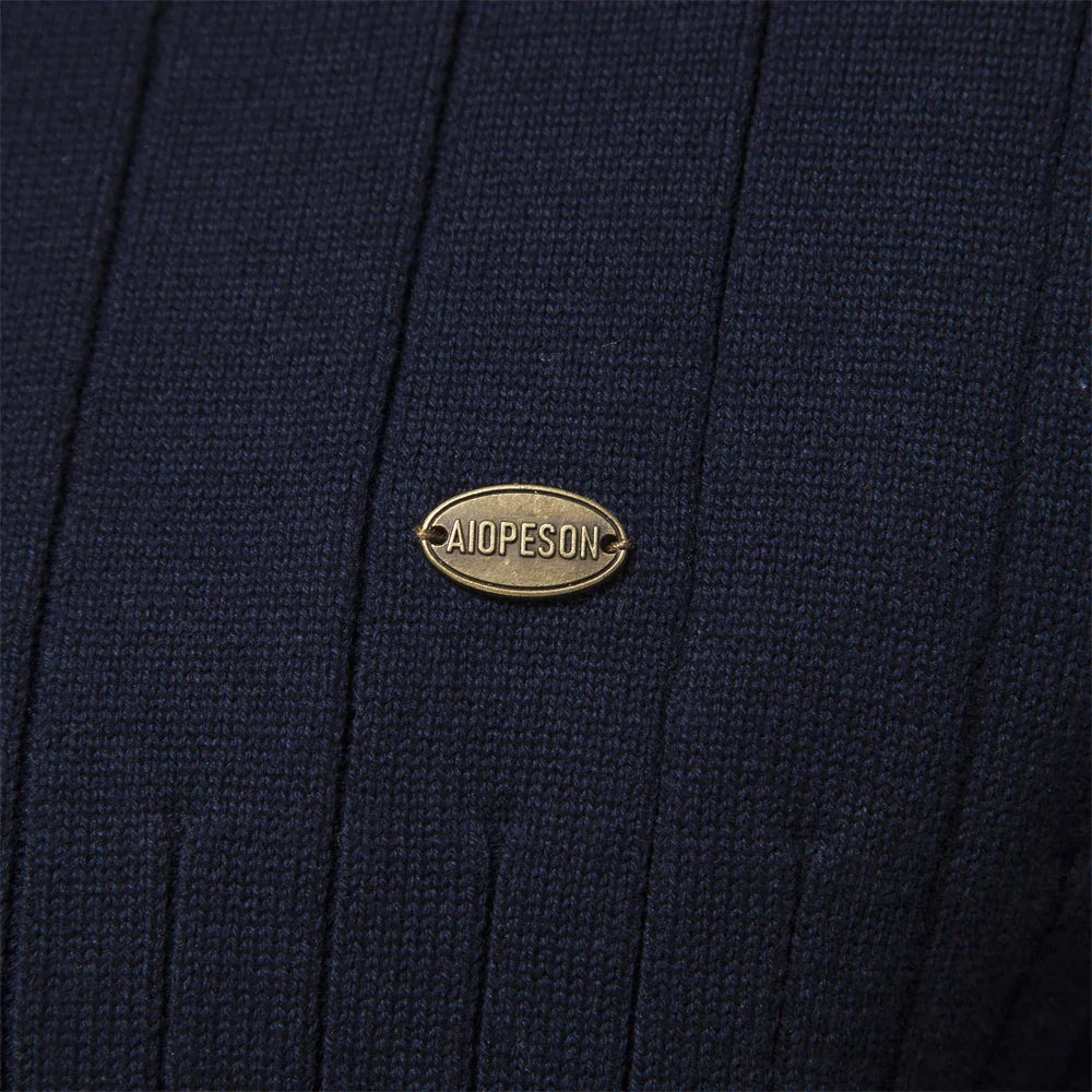 Herren Winterpullover mit Reißverschluss - Klassisch & Bequem