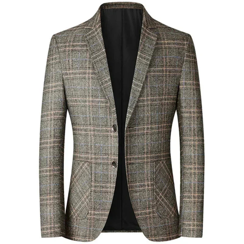 Herren Slim-Fit Freizeit-Sakko mit Eleganz