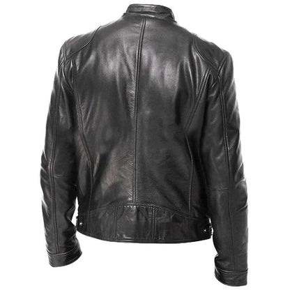 Elegante Herren Lederjacke – Luxus und Robustheit