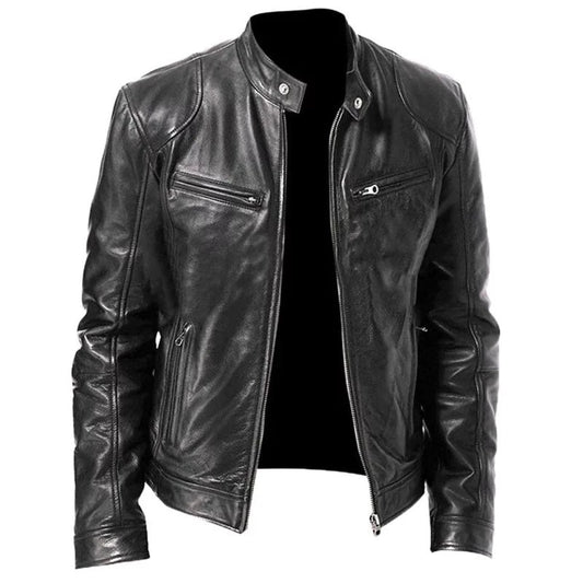 Elegante Herren Lederjacke – Luxus und Robustheit