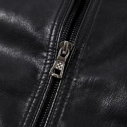 Elegante Herren Lederjacke – Luxus und Robustheit