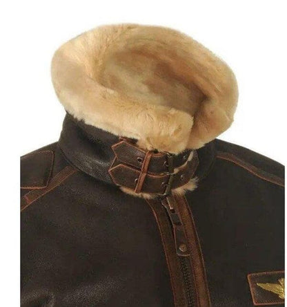 Herren Aviator-Jacke im Warhawk Militärstil