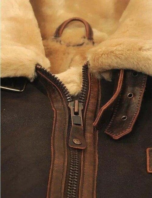 Herren Aviator-Jacke im Warhawk Militärstil