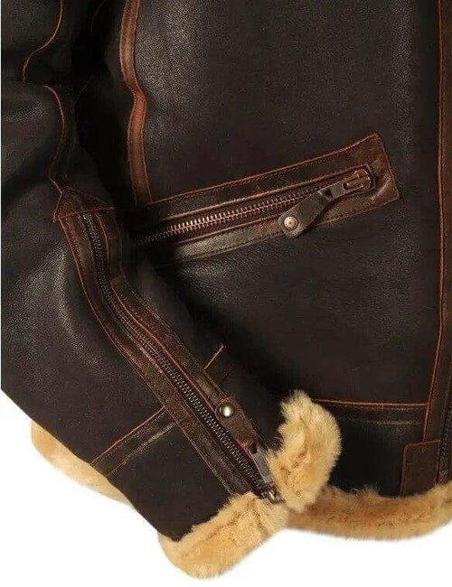 Herren Aviator-Jacke im Warhawk Militärstil