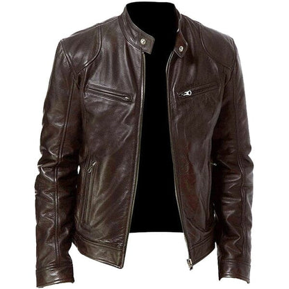 Elegante Herren Lederjacke – Luxus und Robustheit